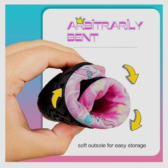 NWT NING UNICORN TODDLER SLIP ON WATER SHOES - Picture 5 of 6